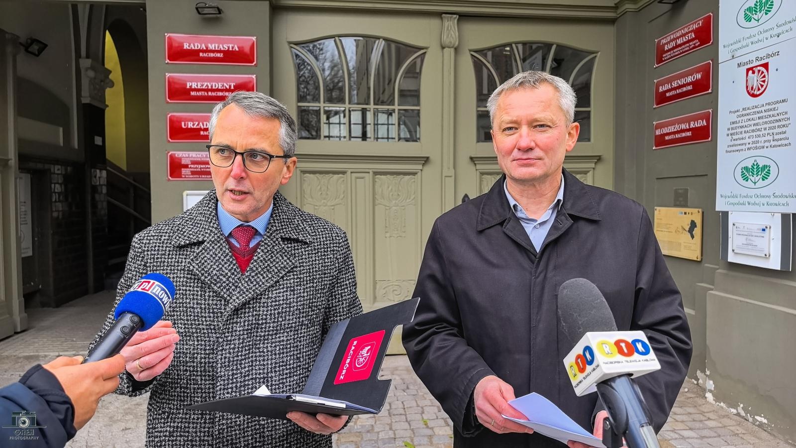 Zdjęcie w galerii na portalu naszraciborz.pl: D. Polowy: Zachowanie Jacka Wojciechowicza jest niegodne zaszczytnej funkcji prezydenta [WIDEO] wiadomości z regionu