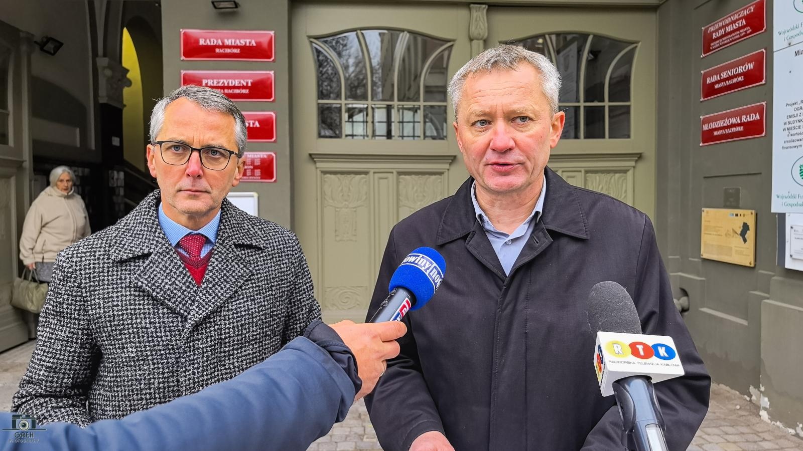 Zdjęcie w galerii na portalu naszraciborz.pl: D. Polowy: Zachowanie Jacka Wojciechowicza jest niegodne zaszczytnej funkcji prezydenta [WIDEO] wiadomości z regionu