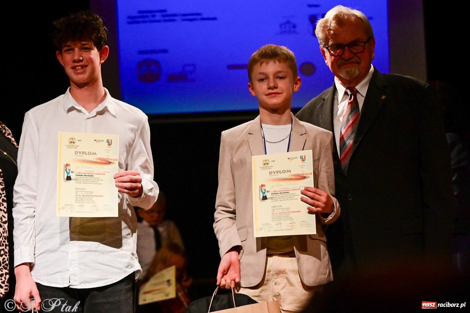 Zdjęcie w galerii na portalu naszraciborz.pl: 23. Konkurs Piosenki Niemieckiej. W MDK-u wręczono nagrody [FOTO i WIDEO] wiadomości z regionu