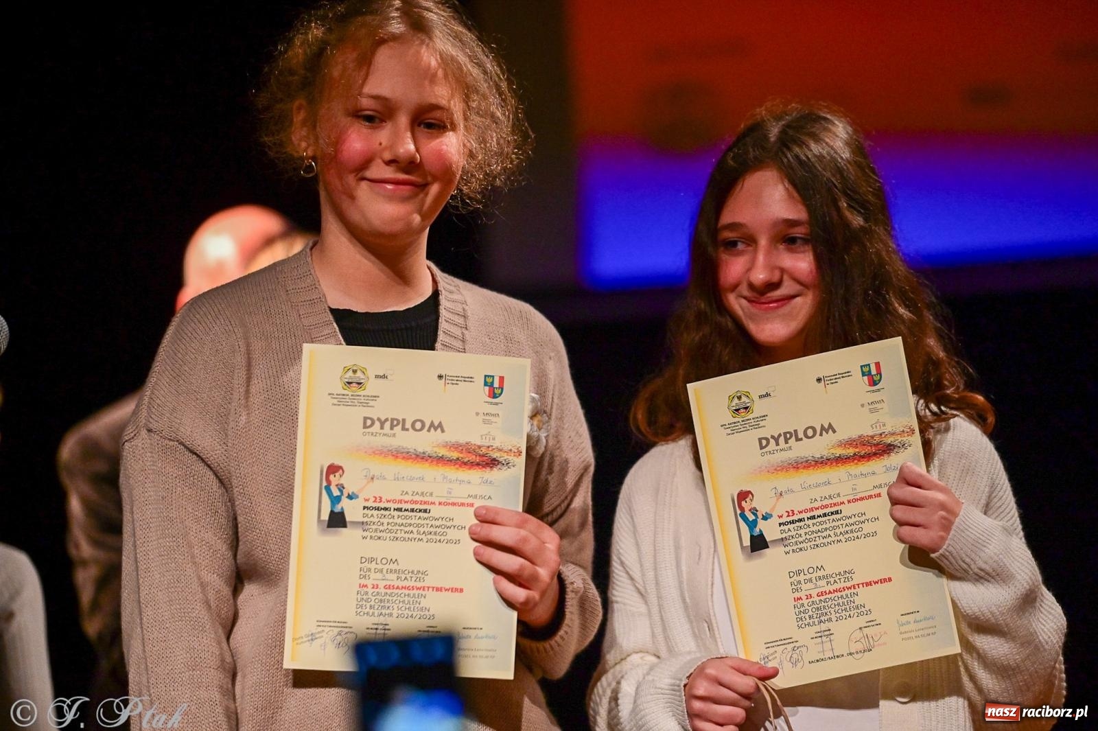 Zdjęcie w galerii na portalu naszraciborz.pl: 23. Konkurs Piosenki Niemieckiej. W MDK-u wręczono nagrody [FOTO i WIDEO] wiadomości z regionu