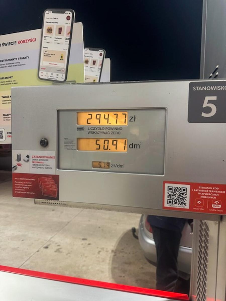 Zdjęcie w galerii na portalu naszraciborz.pl: Tajemnicze tankowanie na Orlenie: czytelniczka zatankowała więcej niż wynosi pojemność baku jej skody wiadomości z regionu