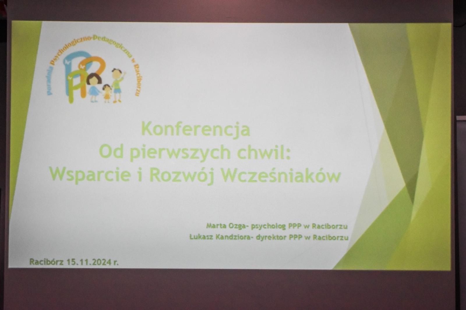 Zdjęcie w galerii na portalu naszraciborz.pl: Konferencja Od pierwszych chwil: Wsparcie i Rozwój Wcześniaków wiadomości z regionu