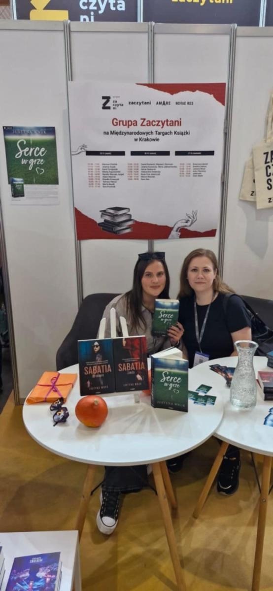 Zdjęcie w galerii na portalu naszraciborz.pl: Serce w grze – nowa książka Justyny Wnuk z Raciborza już dostępna! wiadomości z regionu