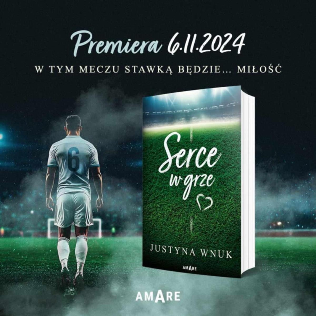 Zdjęcie w galerii na portalu naszraciborz.pl: Serce w grze – nowa książka Justyny Wnuk z Raciborza już dostępna! wiadomości z regionu