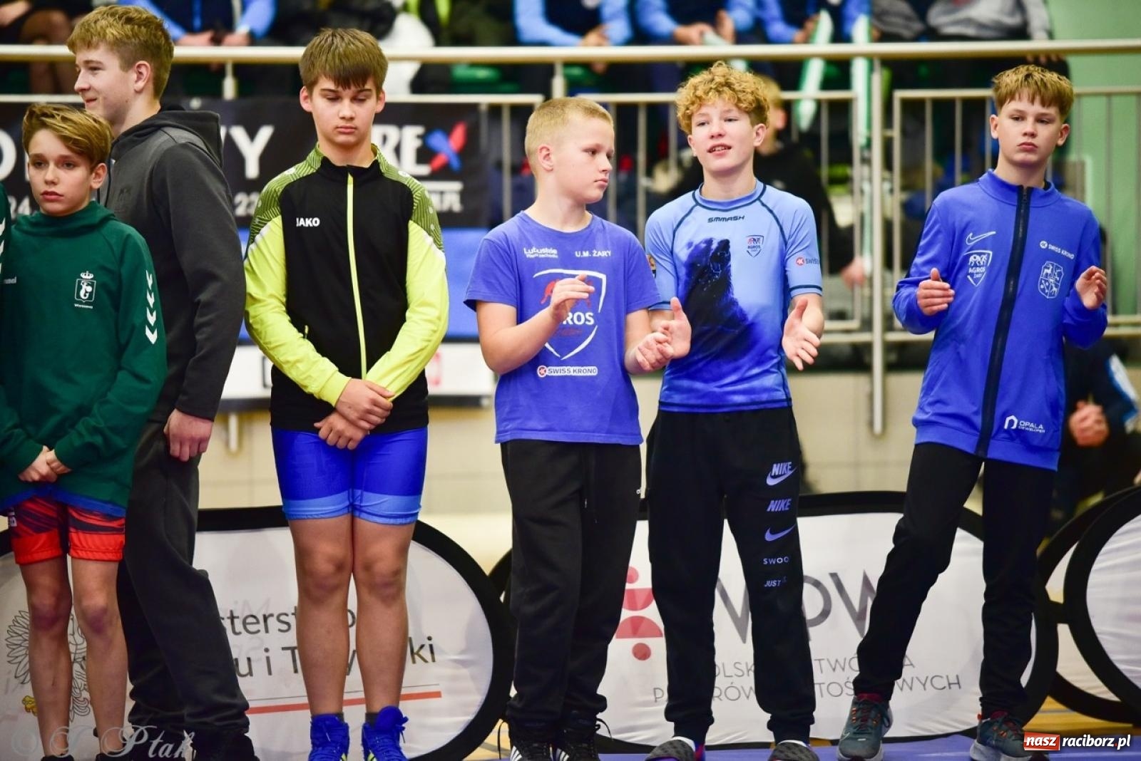 Zdjęcie w galerii na portalu naszraciborz.pl: XIV Mistrzostwa Polski Młodzików U14 w Raciborzu – sportowe emocje w Arenie OSiR wiadomości z regionu