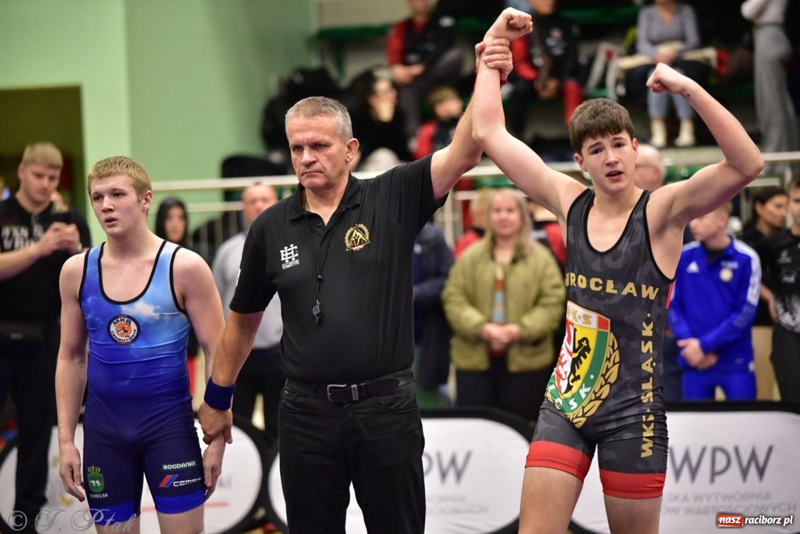 Zdjęcie w galerii na portalu naszraciborz.pl: XIV Mistrzostwa Polski Młodzików U14 w Raciborzu – sportowe emocje w Arenie OSiR wiadomości z regionu