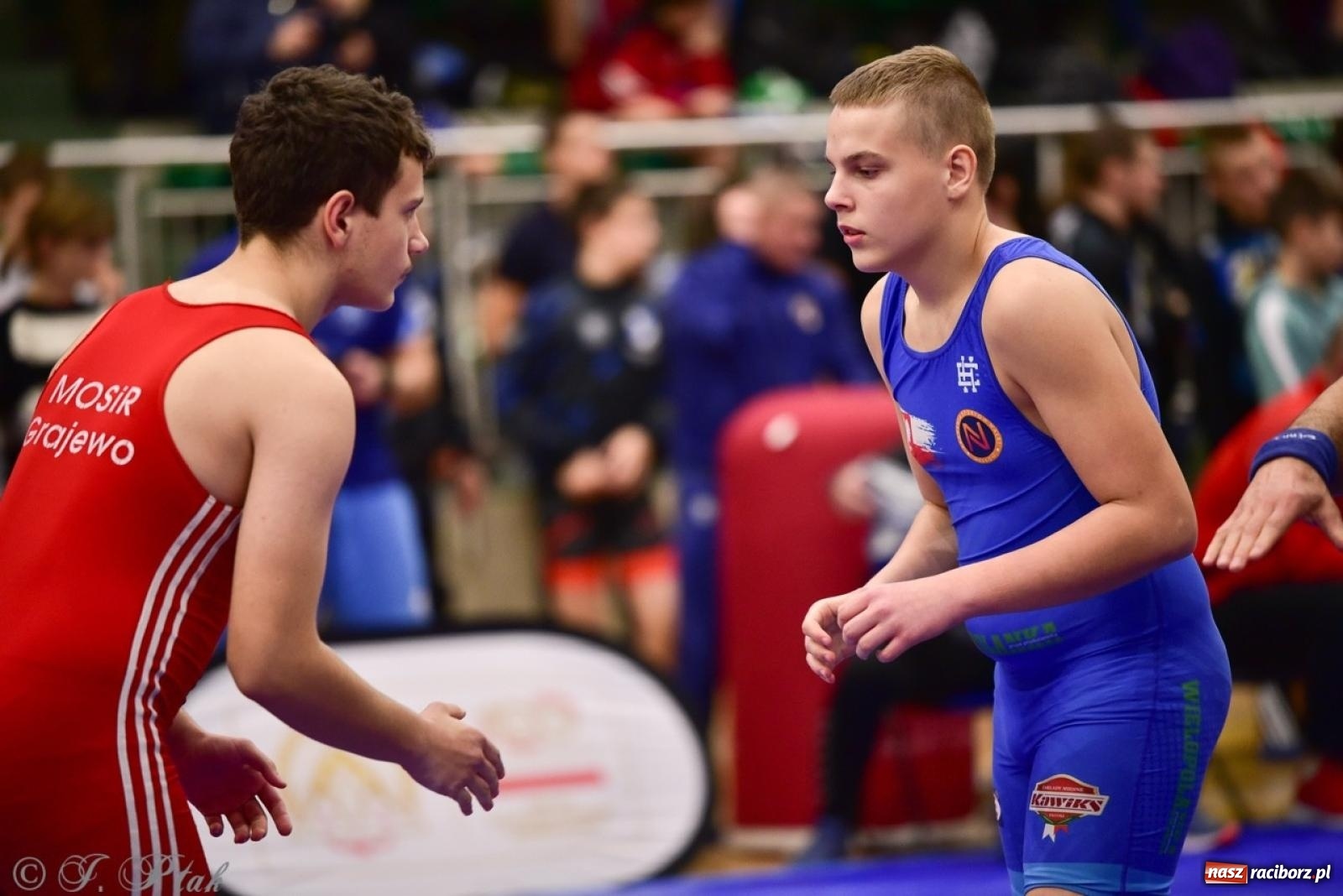 Zdjęcie w galerii na portalu naszraciborz.pl: XIV Mistrzostwa Polski Młodzików U14 w Raciborzu – sportowe emocje w Arenie OSiR wiadomości z regionu