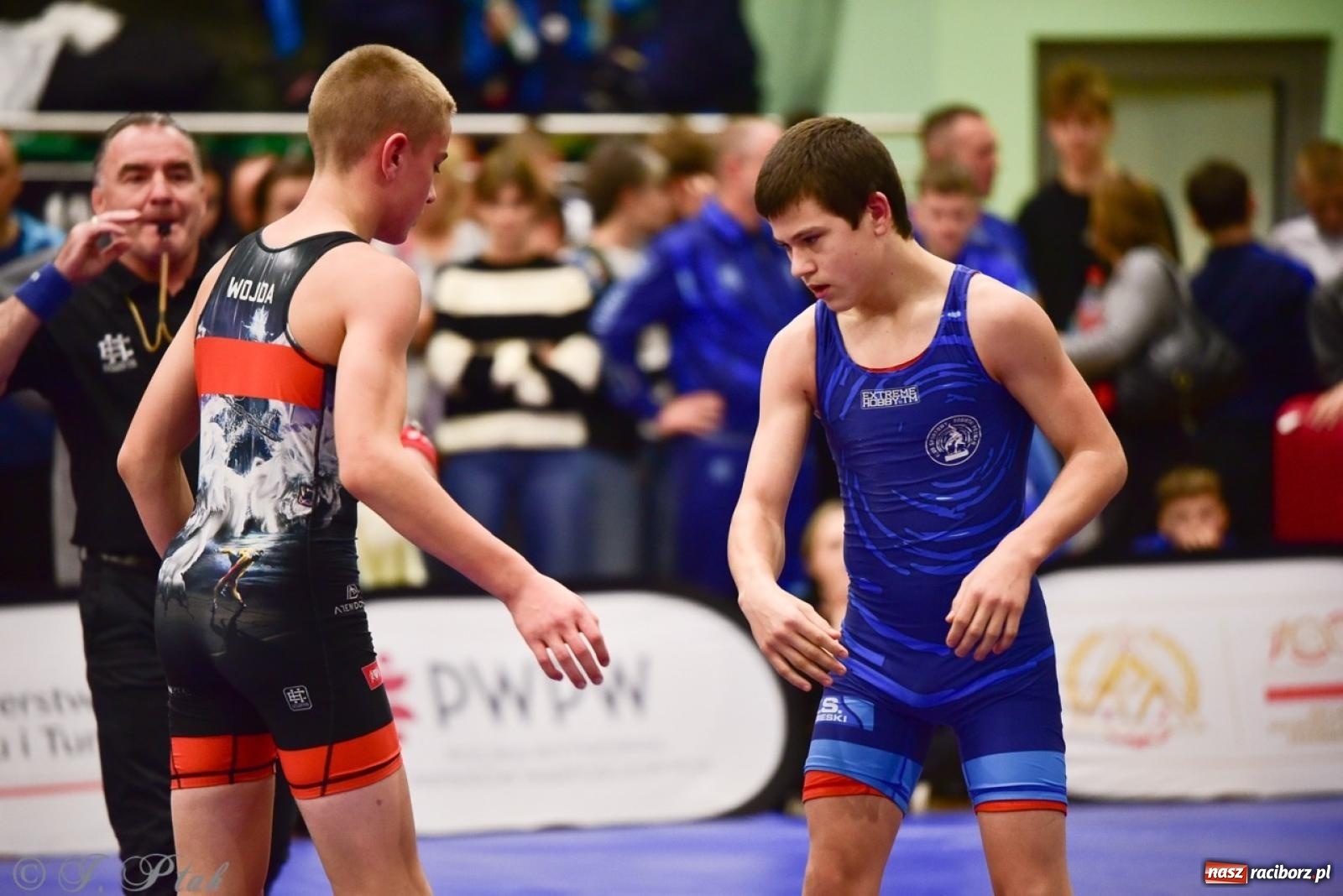 Zdjęcie w galerii na portalu naszraciborz.pl: XIV Mistrzostwa Polski Młodzików U14 w Raciborzu – sportowe emocje w Arenie OSiR wiadomości z regionu