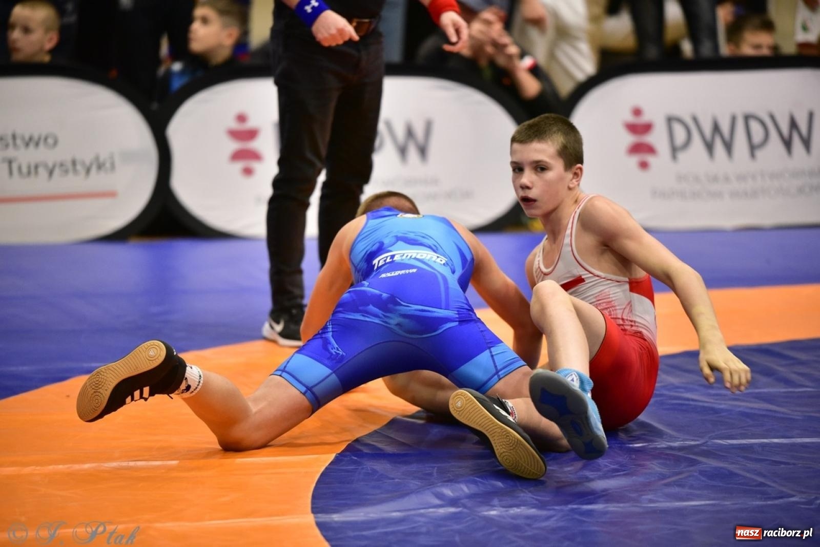 Zdjęcie w galerii na portalu naszraciborz.pl: XIV Mistrzostwa Polski Młodzików U14 w Raciborzu – sportowe emocje w Arenie OSiR wiadomości z regionu