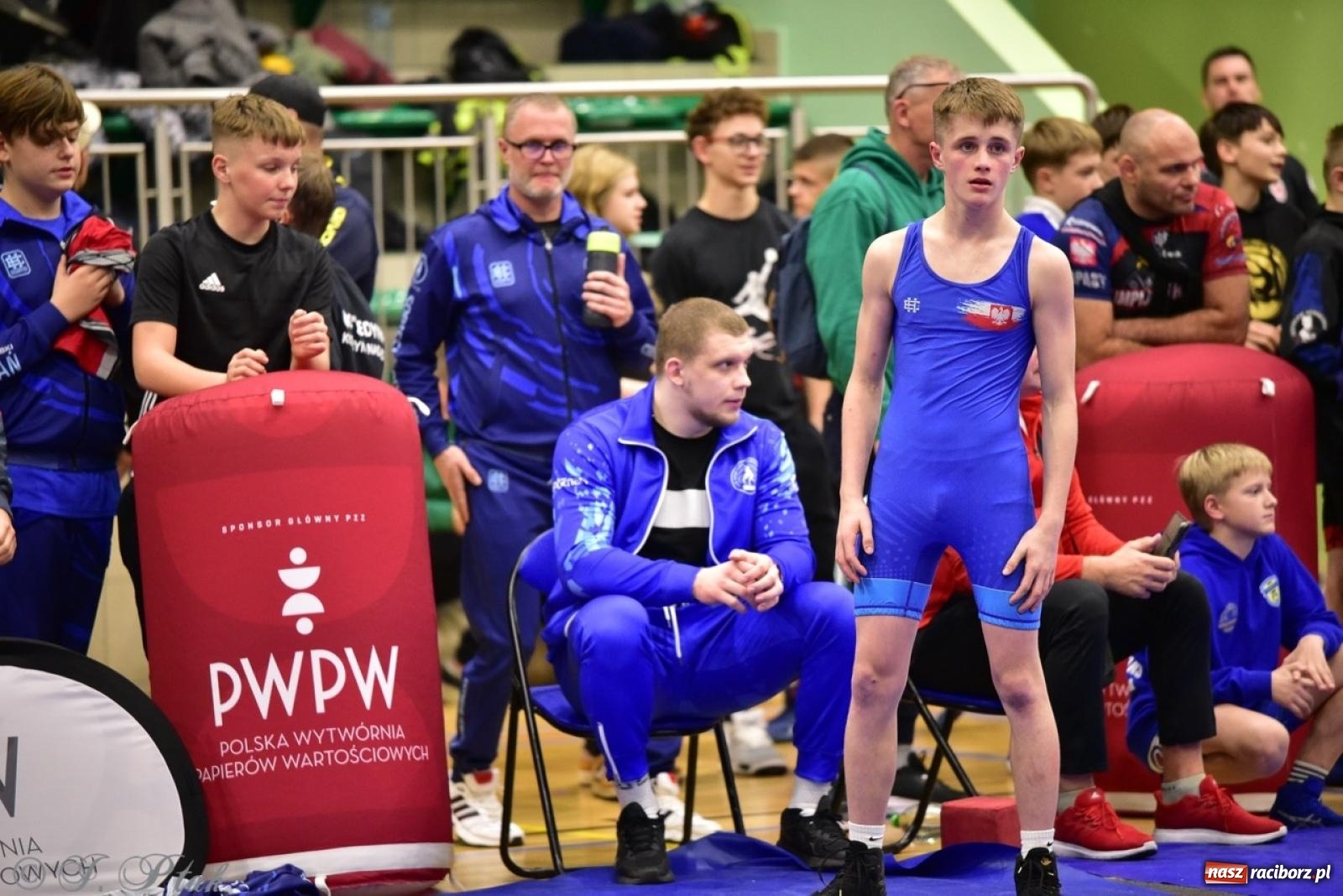 Zdjęcie w galerii na portalu naszraciborz.pl: XIV Mistrzostwa Polski Młodzików U14 w Raciborzu – sportowe emocje w Arenie OSiR wiadomości z regionu