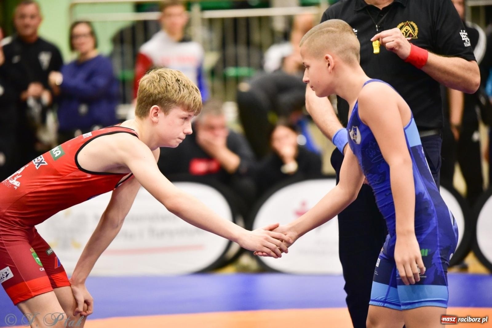 Zdjęcie w galerii na portalu naszraciborz.pl: XIV Mistrzostwa Polski Młodzików U14 w Raciborzu – sportowe emocje w Arenie OSiR wiadomości z regionu