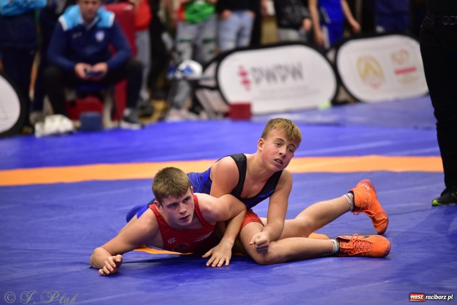 Zdjęcie w galerii na portalu naszraciborz.pl: XIV Mistrzostwa Polski Młodzików U14 w Raciborzu – sportowe emocje w Arenie OSiR wiadomości z regionu