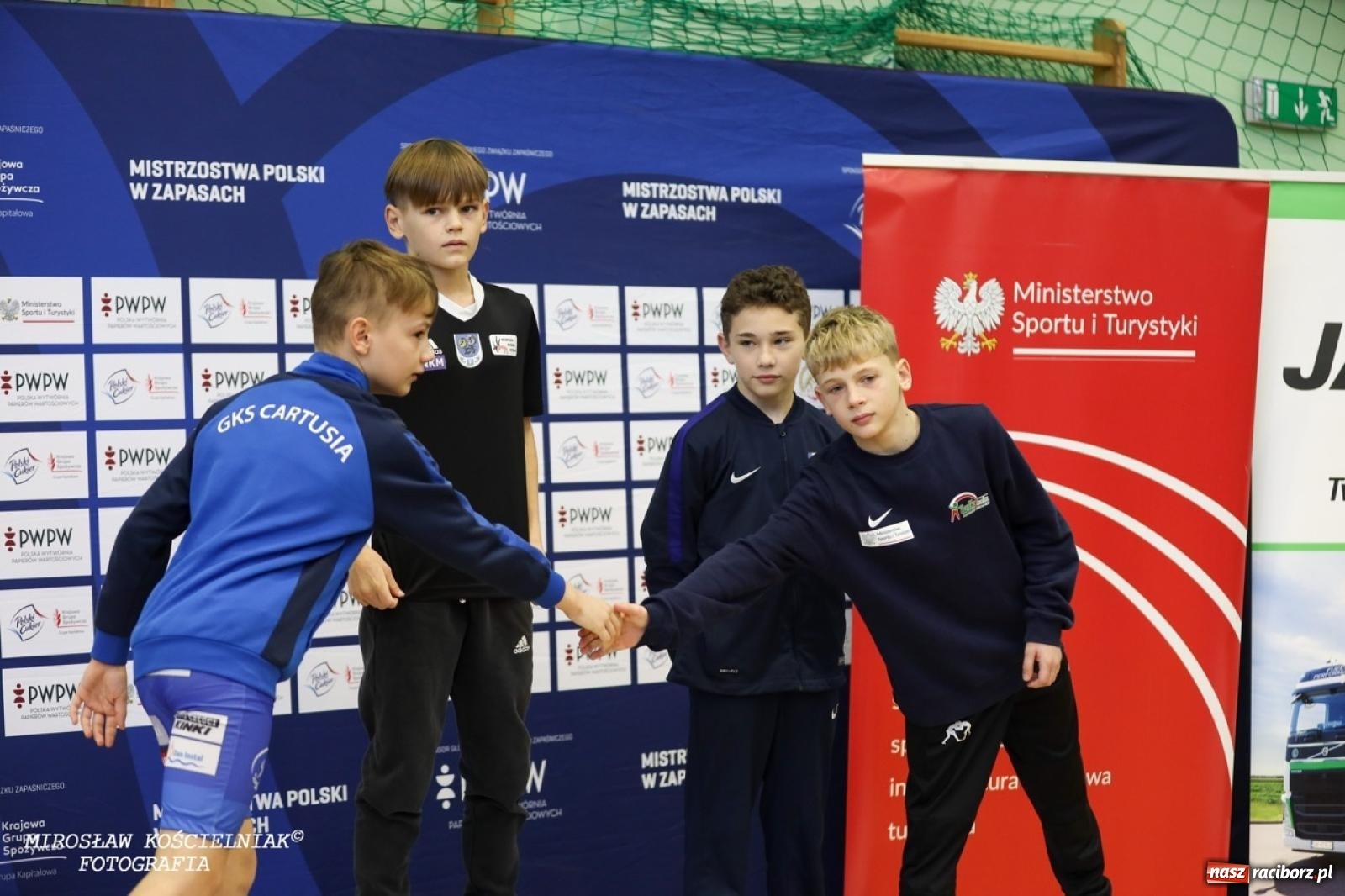 Zdjęcie w galerii na portalu naszraciborz.pl: Z dwoma medalami unici kończą mistrzostwa Polski U-14 wiadomości z regionu