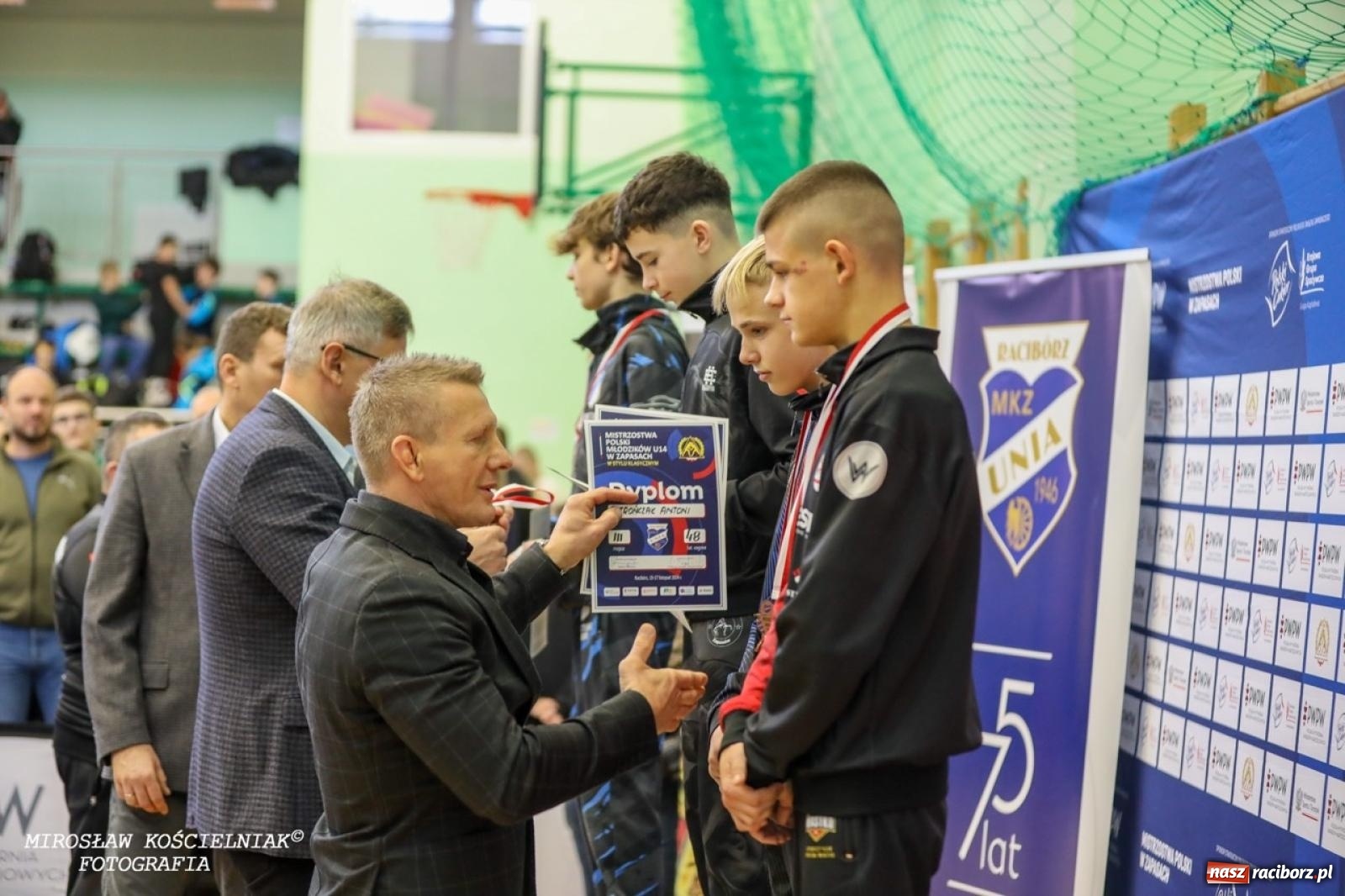 Zdjęcie w galerii na portalu naszraciborz.pl: Z dwoma medalami unici kończą mistrzostwa Polski U-14 wiadomości z regionu