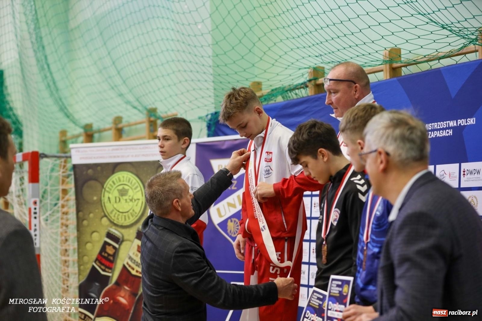 Zdjęcie w galerii na portalu naszraciborz.pl: Z dwoma medalami unici kończą mistrzostwa Polski U-14 wiadomości z regionu