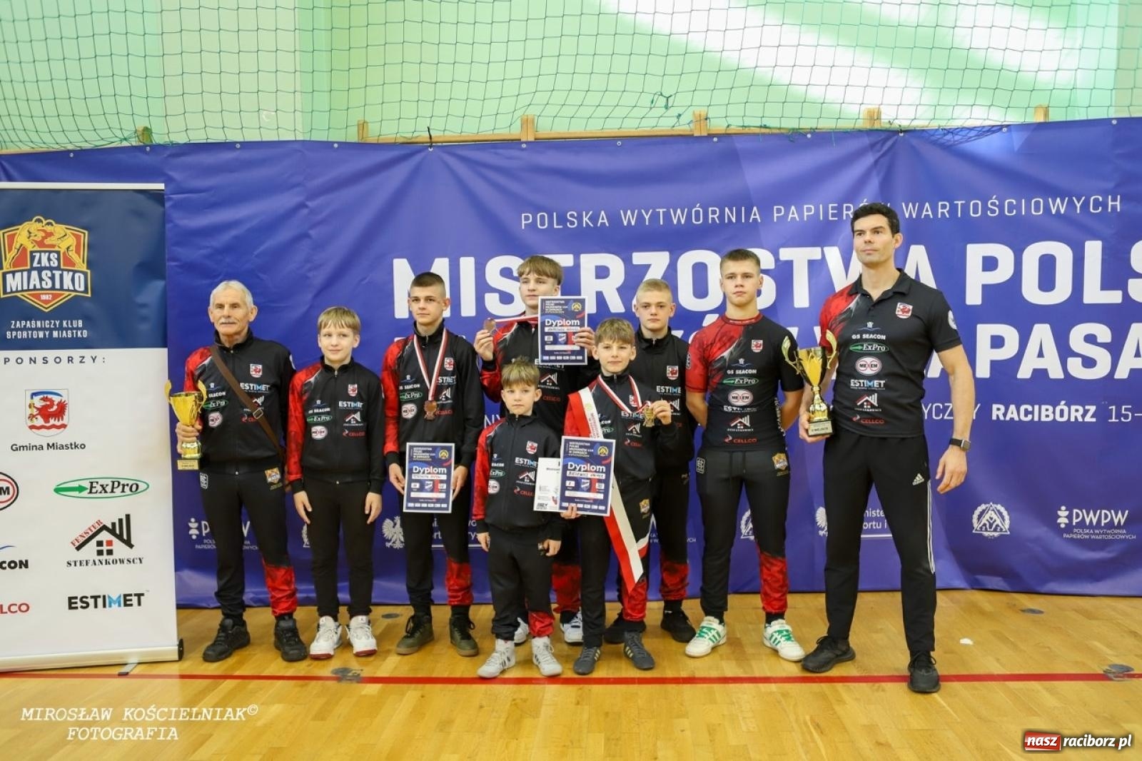 Zdjęcie w galerii na portalu naszraciborz.pl: Z dwoma medalami unici kończą mistrzostwa Polski U-14 wiadomości z regionu