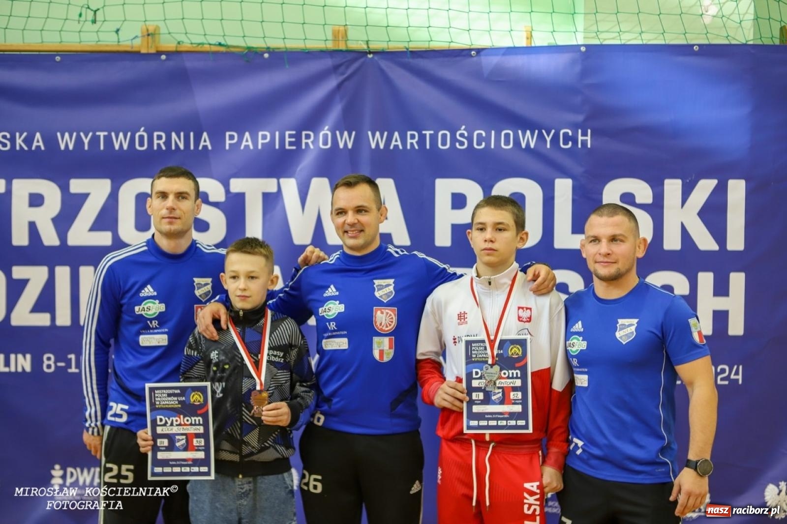Zdjęcie w galerii na portalu naszraciborz.pl: Z dwoma medalami unici kończą mistrzostwa Polski U-14 wiadomości z regionu