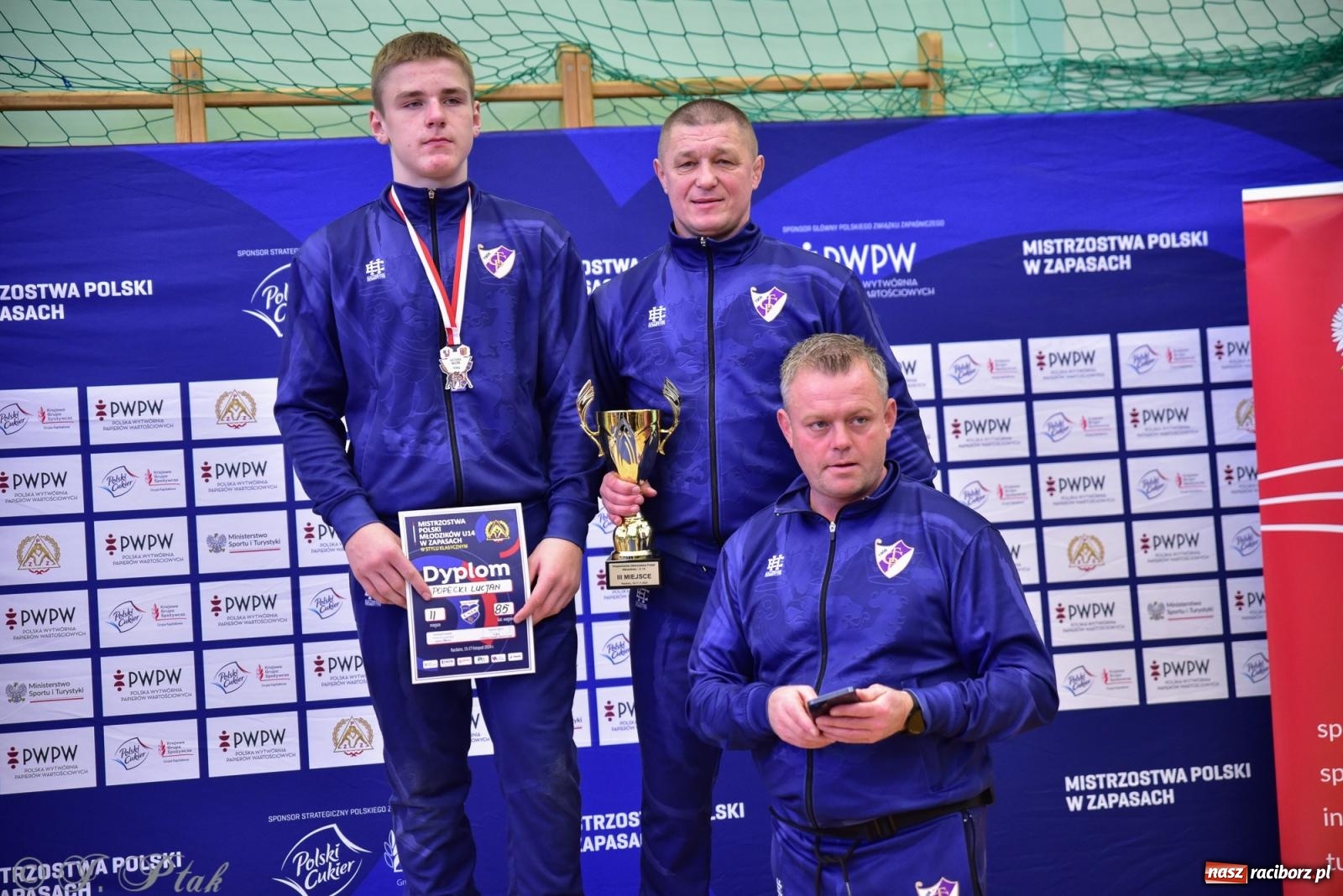 Zdjęcie w galerii na portalu naszraciborz.pl: Z dwoma medalami unici kończą mistrzostwa Polski U-14 wiadomości z regionu