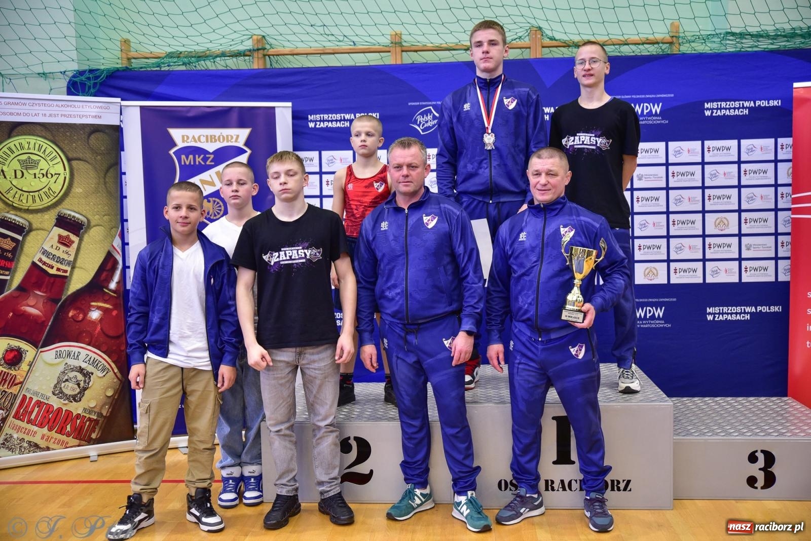 Zdjęcie w galerii na portalu naszraciborz.pl: Z dwoma medalami unici kończą mistrzostwa Polski U-14 wiadomości z regionu