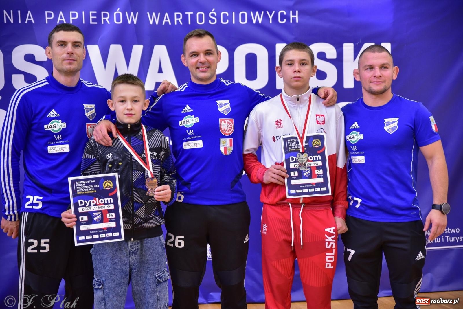 Zdjęcie w galerii na portalu naszraciborz.pl: Z dwoma medalami unici kończą mistrzostwa Polski U-14 wiadomości z regionu