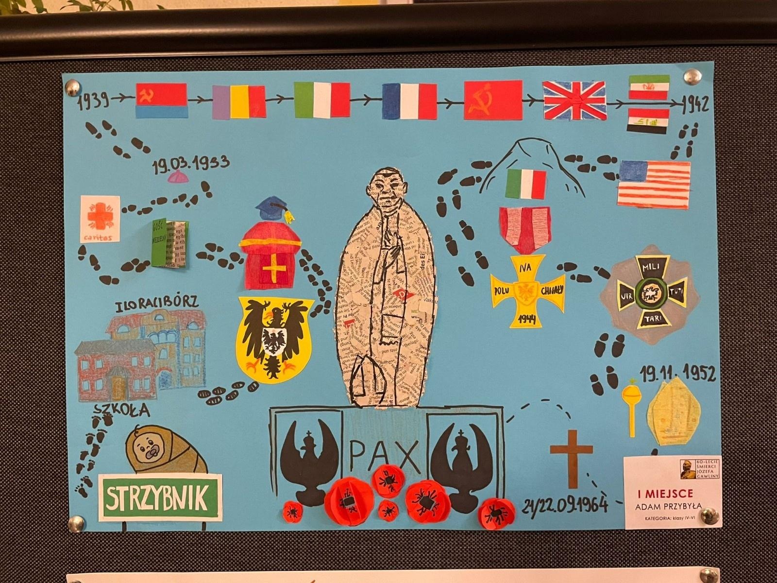 Zdjęcie w galerii na portalu naszraciborz.pl: Obchody 60. rocznicy śmierci abp. gen. dyw. Józefa Gawliny zwieńczone premierą filmu dokumentalnego [WIDEO] wiadomości z regionu