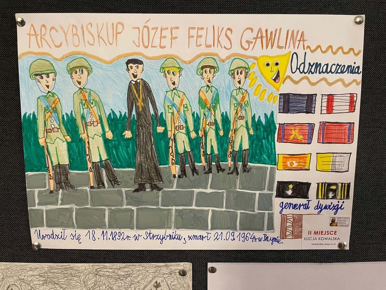 Zdjęcie w galerii na portalu naszraciborz.pl: Obchody 60. rocznicy śmierci abp. gen. dyw. Józefa Gawliny zwieńczone premierą filmu dokumentalnego [WIDEO] wiadomości z regionu