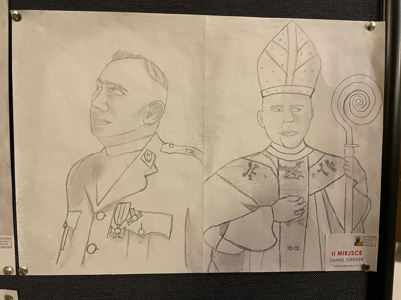 Zdjęcie w galerii na portalu naszraciborz.pl: Obchody 60. rocznicy śmierci abp. gen. dyw. Józefa Gawliny zwieńczone premierą filmu dokumentalnego [WIDEO] wiadomości z regionu