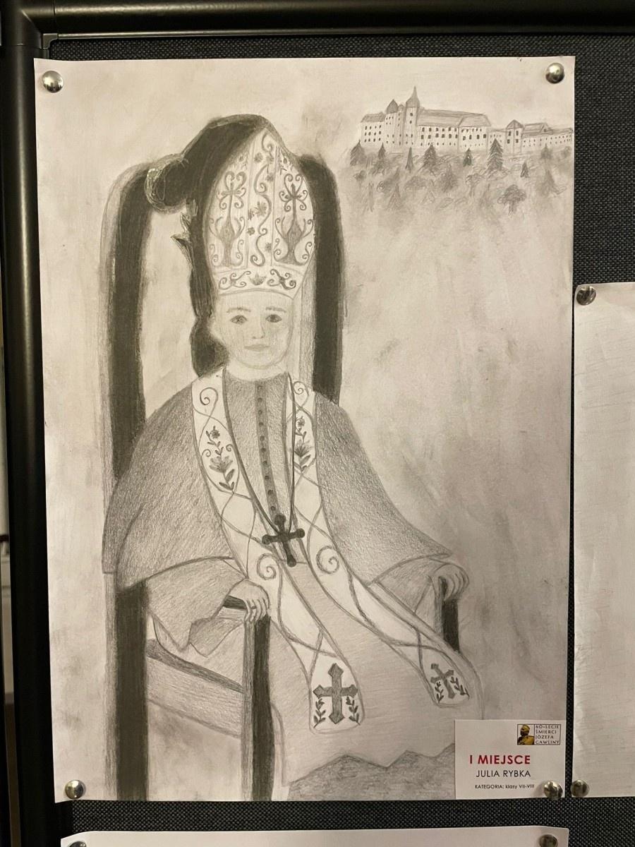 Zdjęcie w galerii na portalu naszraciborz.pl: Obchody 60. rocznicy śmierci abp. gen. dyw. Józefa Gawliny zwieńczone premierą filmu dokumentalnego [WIDEO] wiadomości z regionu