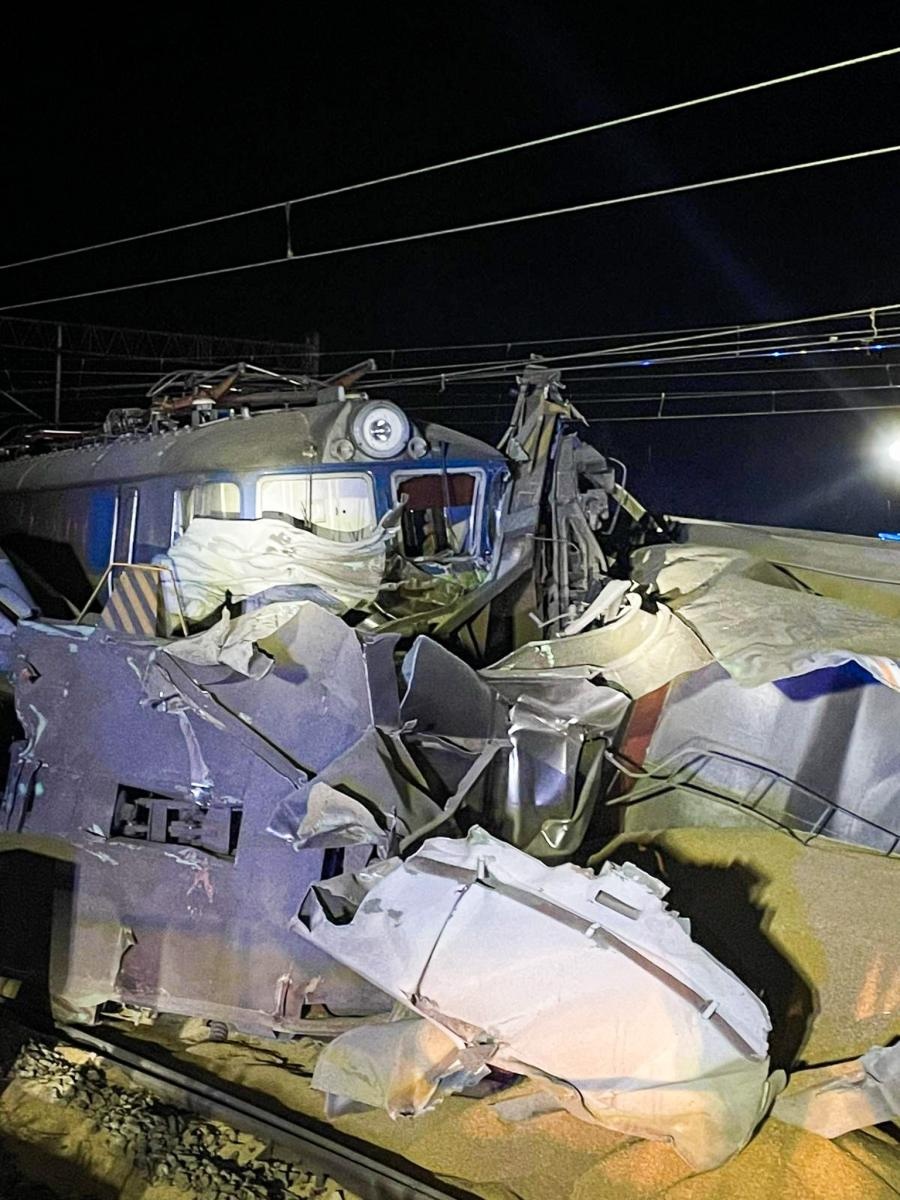 Zdjęcie w galerii na portalu naszraciborz.pl: Wypadek kolejowy w Kuźni Raciborskiej. Komunikat PKP w sprawie kursowania pociągów wiadomości z regionu