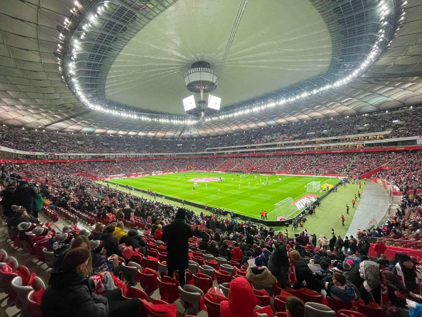 Zdjęcie w galerii na portalu naszraciborz.pl: Z Orlika na Stadion – wielka przygoda uczniów z Tworkowa na PGE Narodowym wiadomości z regionu