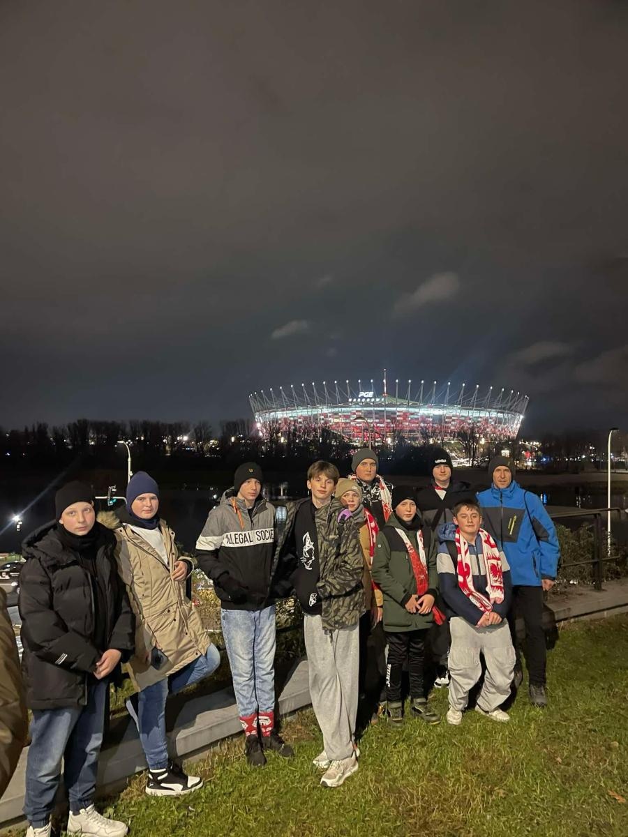 Zdjęcie w galerii na portalu naszraciborz.pl: Z Orlika na Stadion – wielka przygoda uczniów z Tworkowa na PGE Narodowym wiadomości z regionu