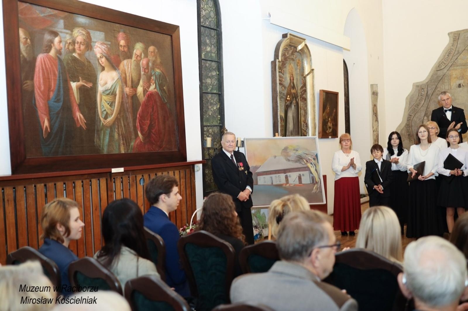Zdjęcie w galerii na portalu naszraciborz.pl: Wieczór historyczny Pamięć i wdzięczność w raciborskim muzeum wiadomości z regionu