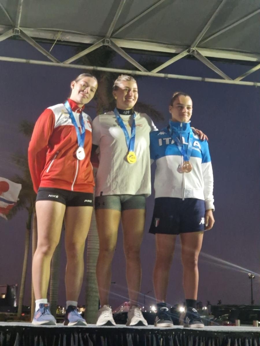 Zdjęcie w galerii na portalu naszraciborz.pl: USA. Srebrna Medalistka Mistrzostw Świata z Raciborza! wiadomości z regionu