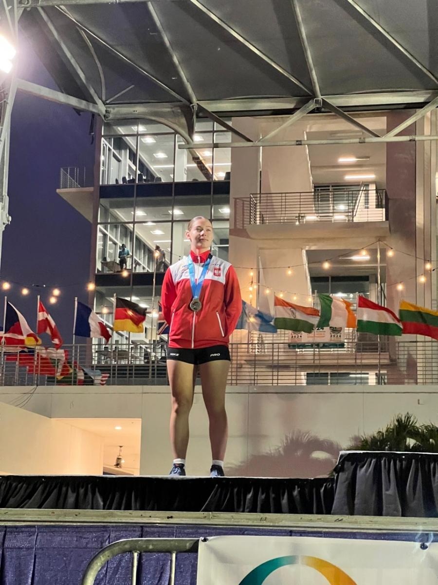 Zdjęcie w galerii na portalu naszraciborz.pl: USA. Srebrna Medalistka Mistrzostw Świata z Raciborza! wiadomości z regionu