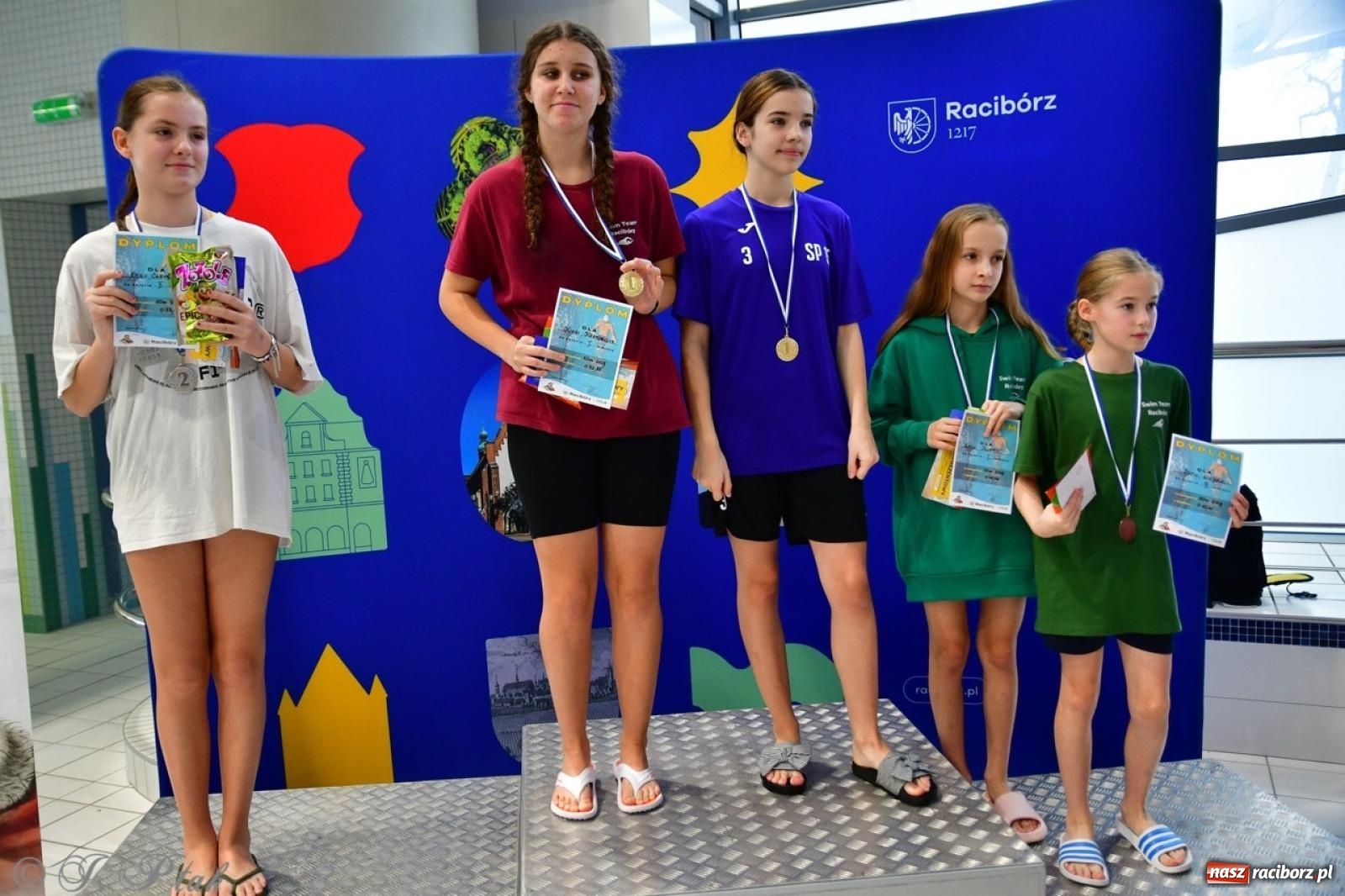 Zdjęcie w galerii na portalu naszraciborz.pl: IV Mistrzostwa Raciborza Szkół Podstawowych w pływaniu – sportowa rywalizacja na H2Ostróg zakończona wiadomości z regionu