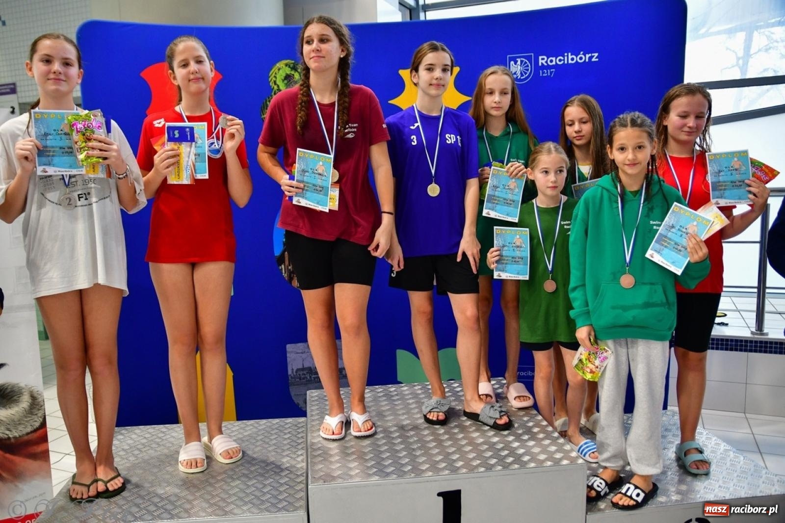 Zdjęcie w galerii na portalu naszraciborz.pl: IV Mistrzostwa Raciborza Szkół Podstawowych w pływaniu – sportowa rywalizacja na H2Ostróg zakończona wiadomości z regionu