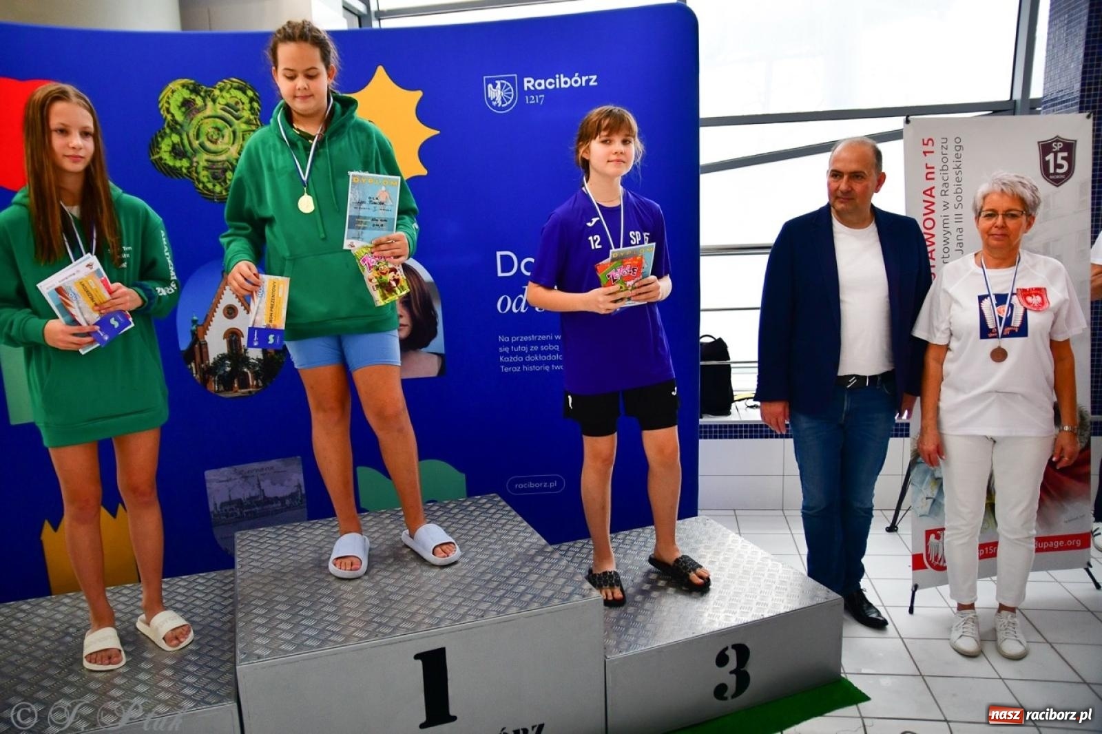 Zdjęcie w galerii na portalu naszraciborz.pl: IV Mistrzostwa Raciborza Szkół Podstawowych w pływaniu – sportowa rywalizacja na H2Ostróg zakończona wiadomości z regionu