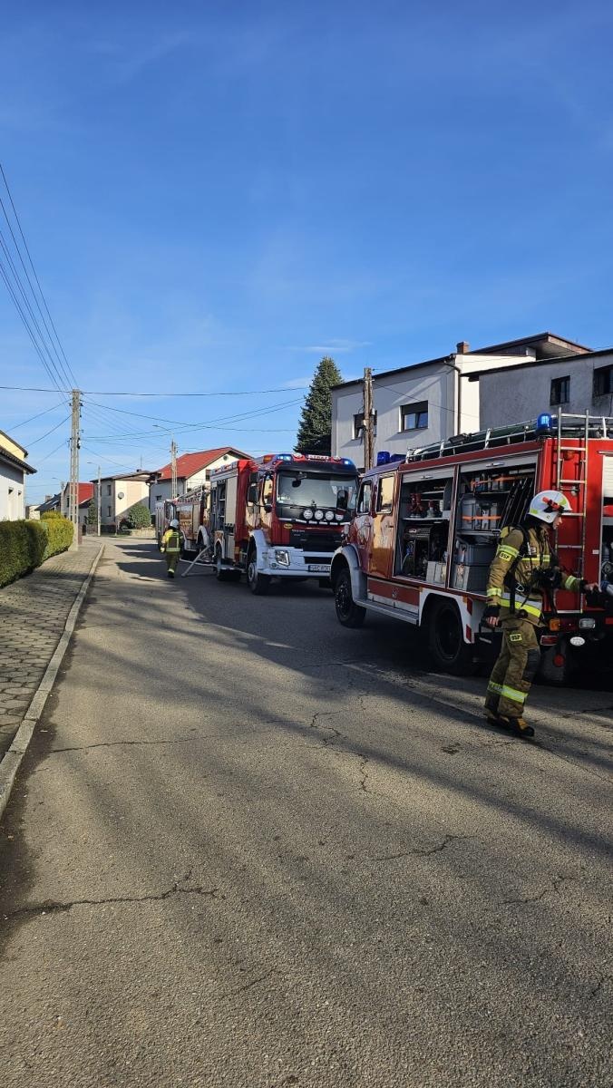 Zdjęcie w galerii na portalu naszraciborz.pl: Pożar piwnicy w Borucinie wiadomości z regionu