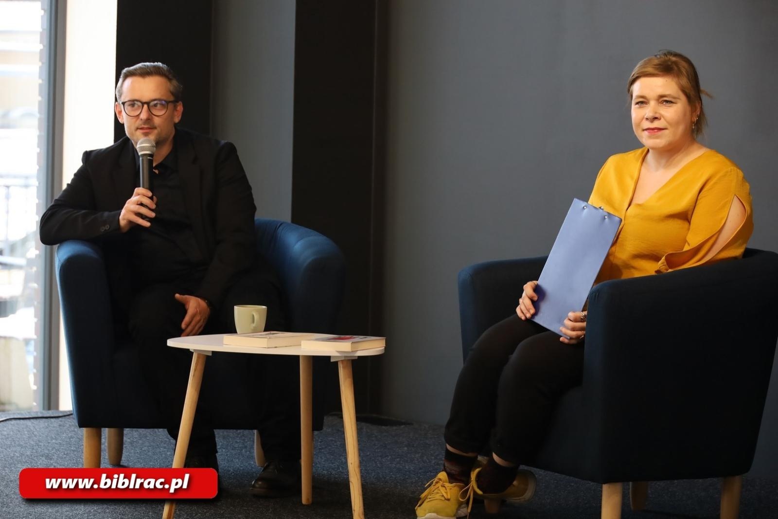 Zdjęcie w galerii na portalu naszraciborz.pl: Jakub Zając pierwszym gościem Stacji Młodych wiadomości z regionu