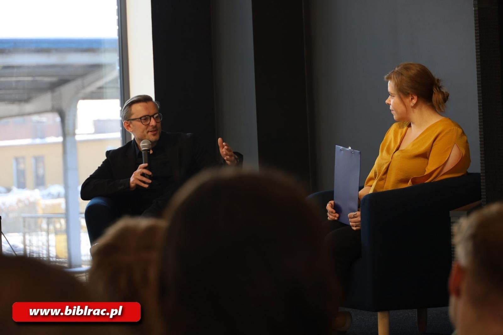 Zdjęcie w galerii na portalu naszraciborz.pl: Jakub Zając pierwszym gościem Stacji Młodych wiadomości z regionu