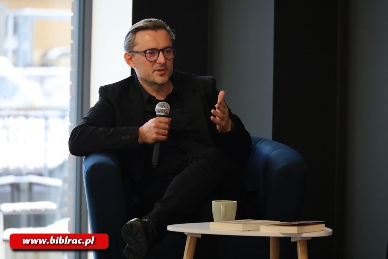 Zdjęcie w galerii na portalu naszraciborz.pl: Jakub Zając pierwszym gościem Stacji Młodych wiadomości z regionu