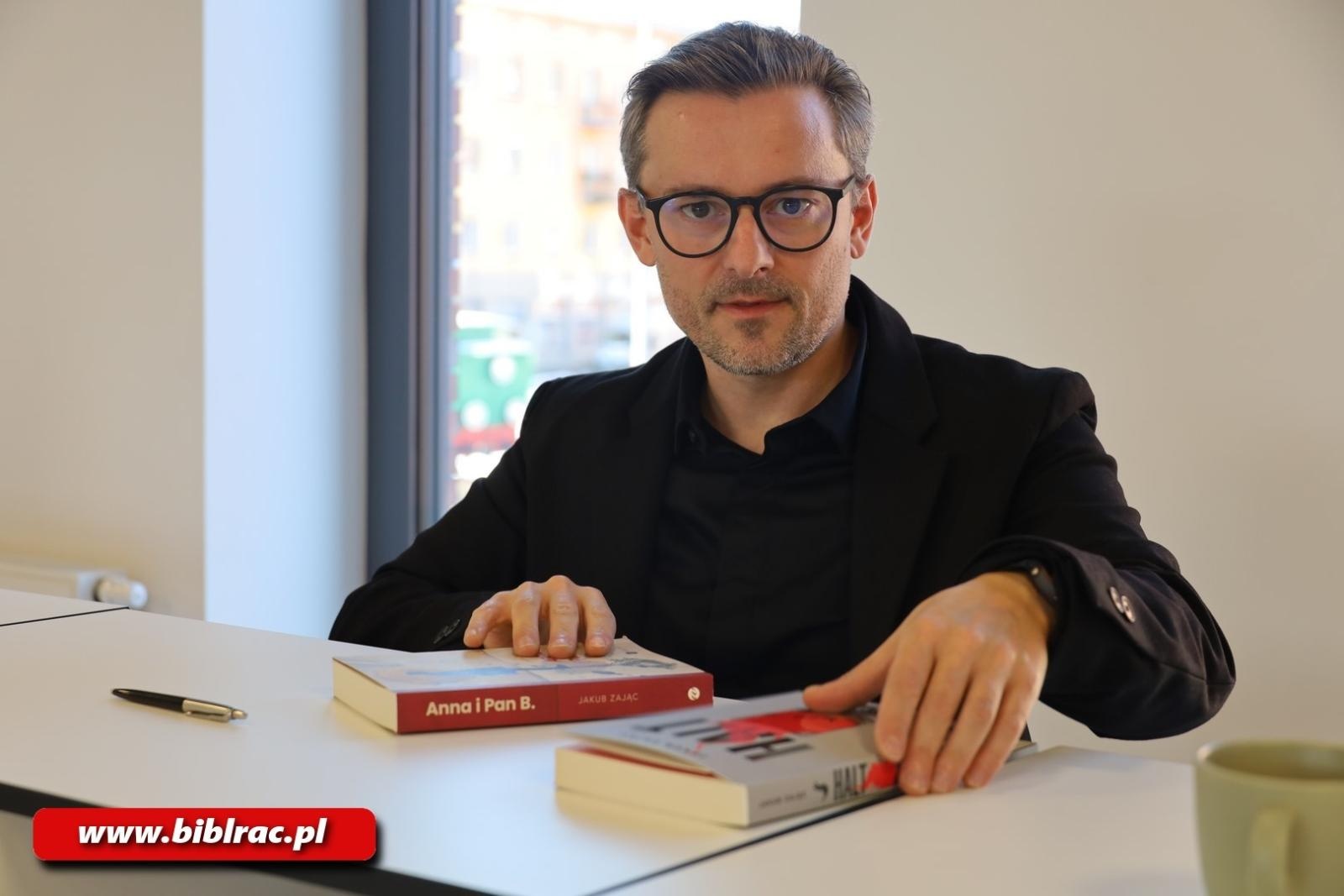 Zdjęcie w galerii na portalu naszraciborz.pl: Jakub Zając pierwszym gościem Stacji Młodych wiadomości z regionu