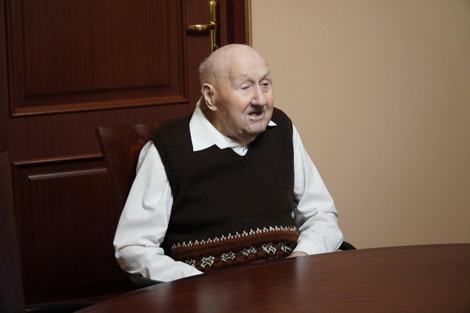 Zdjęcie w galerii na portalu naszraciborz.pl: Raciborzanin Paweł Kołek skończył 105 lat wiadomości z regionu