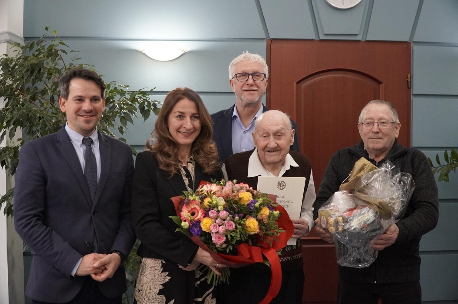 Zdjęcie w galerii na portalu naszraciborz.pl: Raciborzanin Paweł Kołek skończył 105 lat wiadomości z regionu