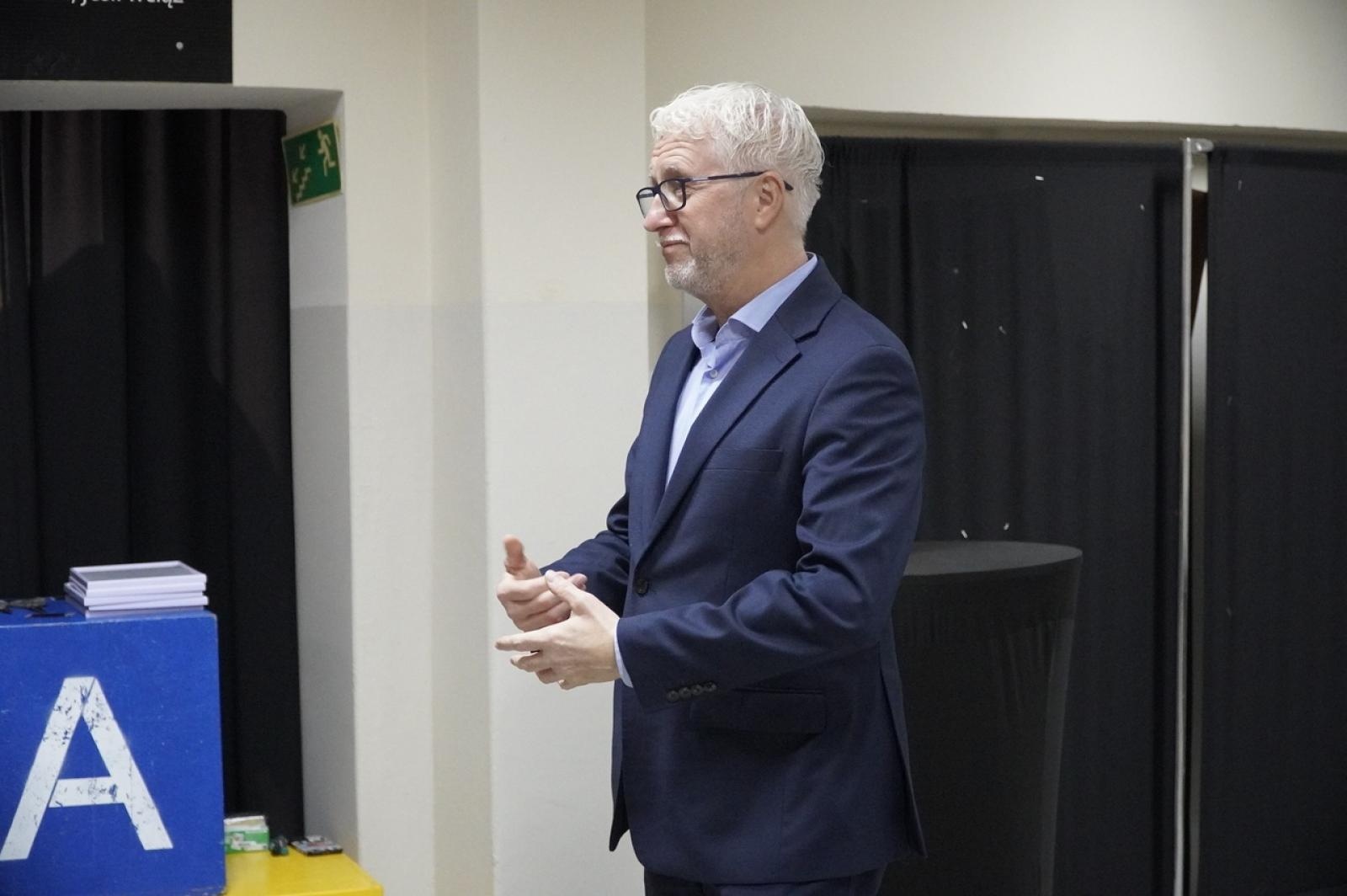 Zdjęcie w galerii na portalu naszraciborz.pl: Otwarcie Zielonej Pracowni w SP 1. Zielona wyspa Ostróg wiadomości z regionu