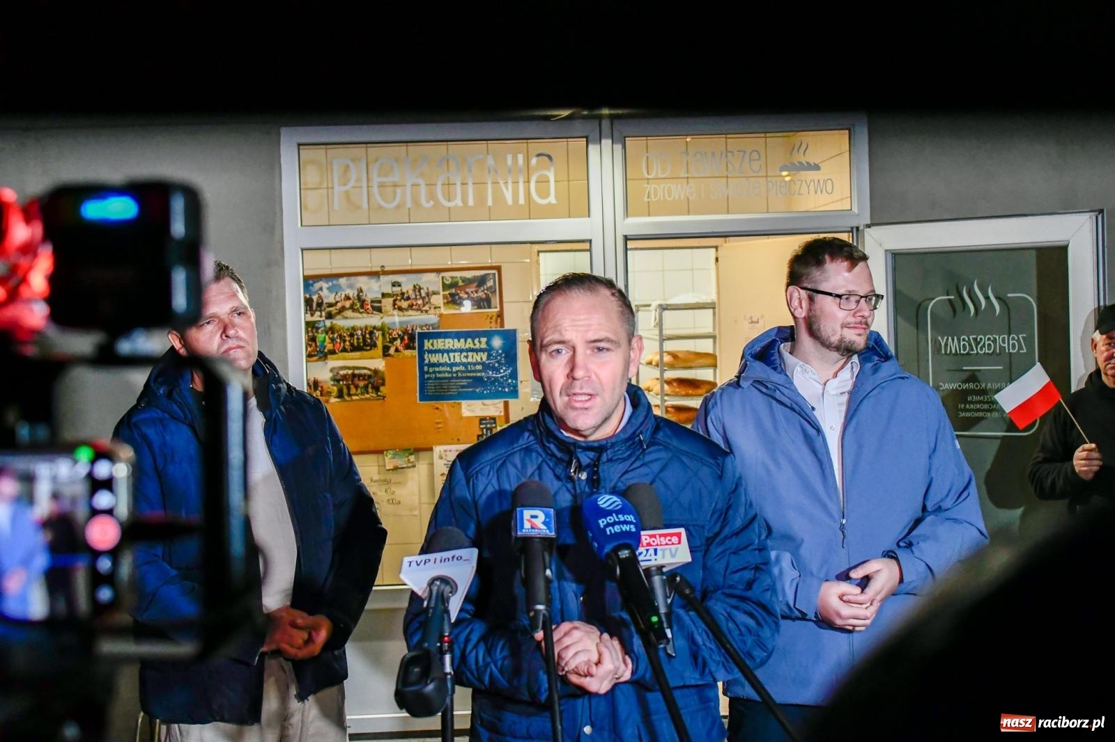 Zdjęcie w galerii na portalu naszraciborz.pl: Kandydujący na prezydenta K. Nawrocki o rodzinnych biznesach i cenach energii w Kornowacu wiadomości z regionu