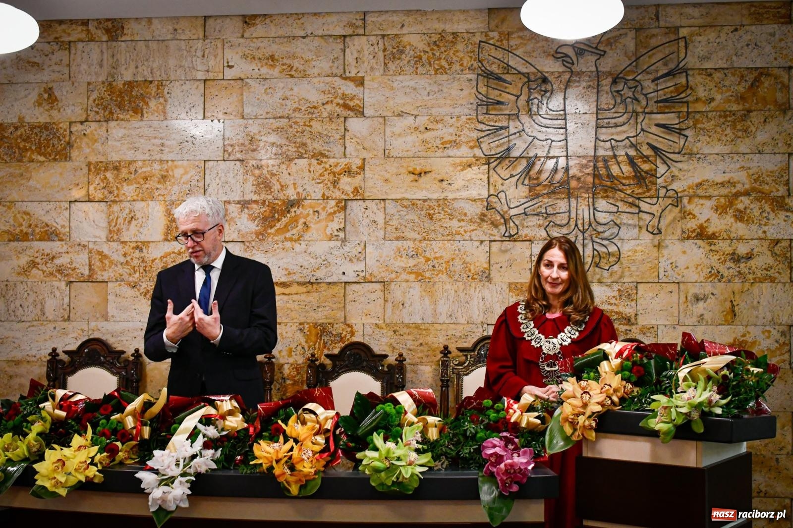 Zdjęcie w galerii na portalu naszraciborz.pl: Złote gody w raciborskim USC [FOTO i WIDEO] wiadomości z regionu