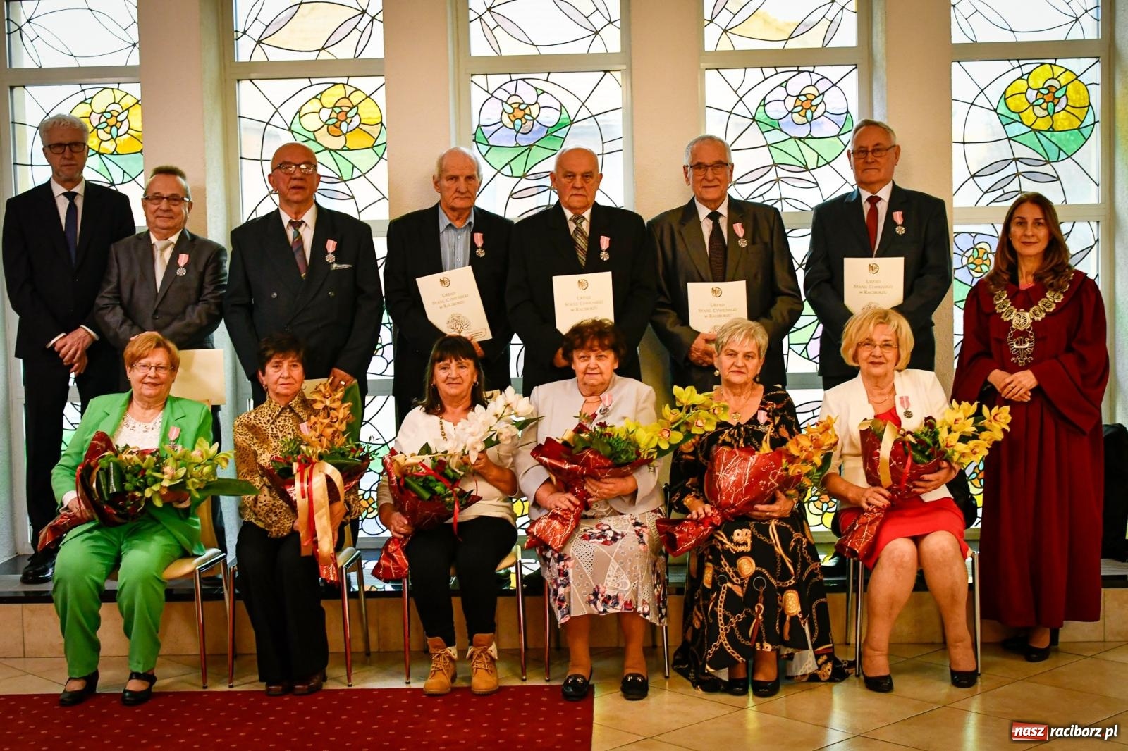 Zdjęcie w galerii na portalu naszraciborz.pl: Złote gody w raciborskim USC [FOTO i WIDEO] wiadomości z regionu