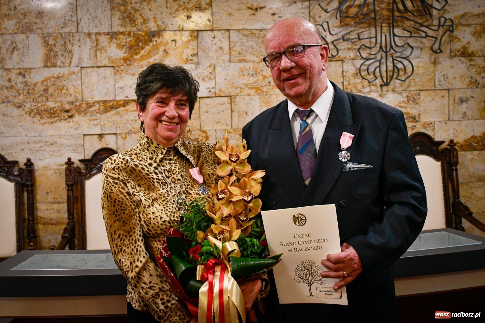 Zdjęcie w galerii na portalu naszraciborz.pl: Złote gody w raciborskim USC [FOTO i WIDEO] wiadomości z regionu