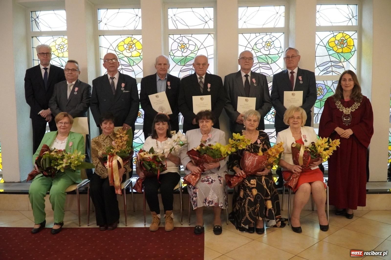 Zdjęcie w galerii na portalu naszraciborz.pl: Złote gody w raciborskim USC [FOTO i WIDEO] wiadomości z regionu